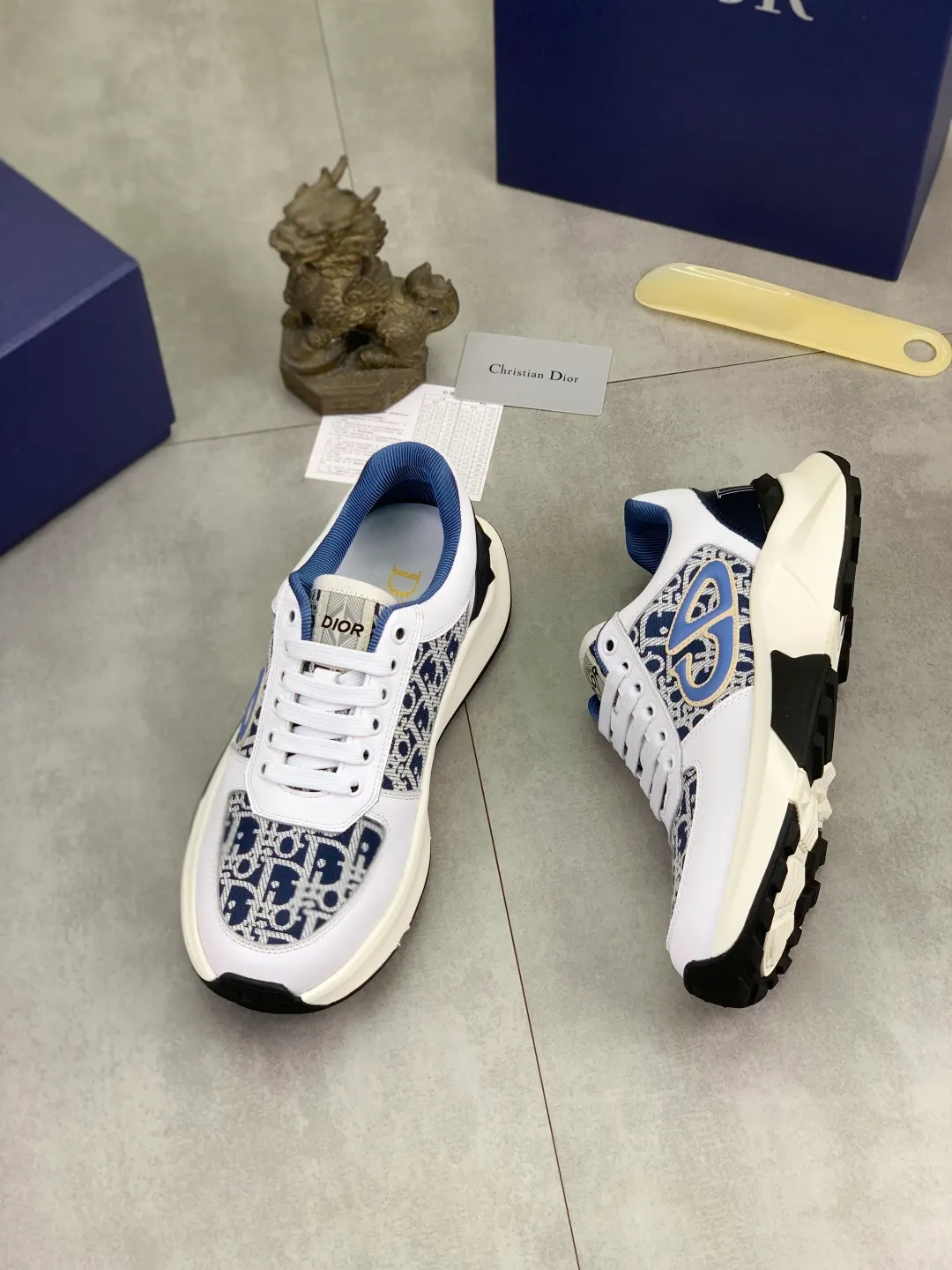 Men's Men's Shoes💰P440💰[New Style]🆘[Dior] 2025 Dior Original Lace-up Low-top Men's Shoes Classic casual shoes 🔥This model is the official classic model with high quality and made by famous original designers. It is made of high-quality cowhide with original materials➕comfortable and breathable mesh lining➕pigskin insole. The perfect last shape and generous and fashionable design have attracted many consumers and are suitable for drivers to drive🚗. What you want is the best quality in the market. Color: 4️⃣Color Code number: 38--44 (45 customized)